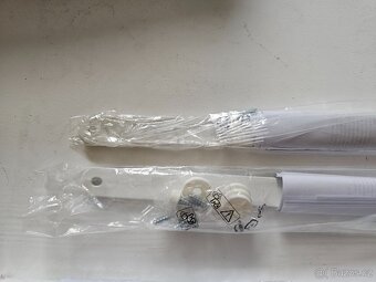 PRODÁM SADU IKEA HJALPA 2x ŠATNÍ TYČ A 2x ZÁVĚSNÁ LIŠTA - 3
