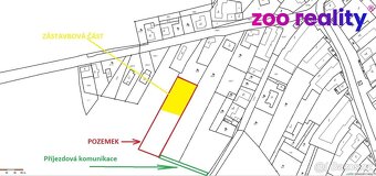 Prodej stavebního pozemku Benkov u Střelic - 3