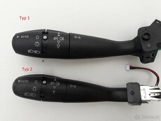 Přepínač světel Peugeot Citroen 206, 307, 406 atd. - 3