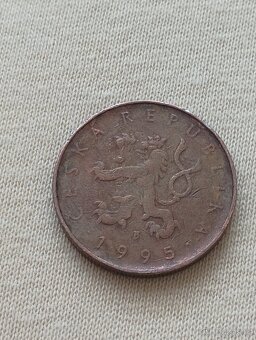 mince 10 Kč, ražba 1995, vzor 1993 - 3