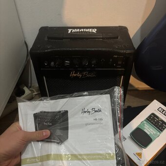 Kytarový set Harley Benton, Superlux, Korg vše funkční - 3