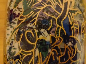 Nová váza starožitného vzhledu s čínskými výjevy - SLEVA - 3