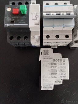 Nový El .rozvaděč + jistič + časová relé + proudová ochr. - 3