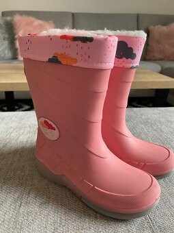 Dívčí vyteplené gumovky 26/27 - 3