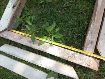 Bytelný trámový rám + dveře 70cm. - 3