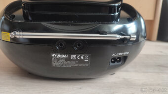 Hundai přenosný radiomadnetofon TRC 333 AU3 BT Bs CD/MP3/USB - 3