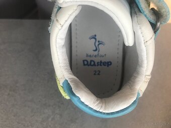 Kožené dětské botičky zn. D.D.STEP Barefoot vel. 22 - 3