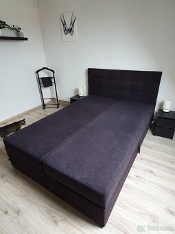 Postel 140x200 ikea s úložným prostorem - 3