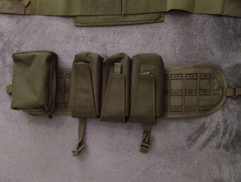 Taktická vojenská airsoft vesta + sumky - 3
