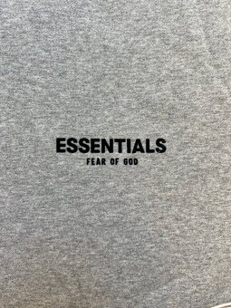 Essentials Fear of God Dark oatmeal Mikina ss22 - 3