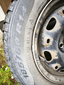 185/60 R14 zimní kola 5x100 - 3