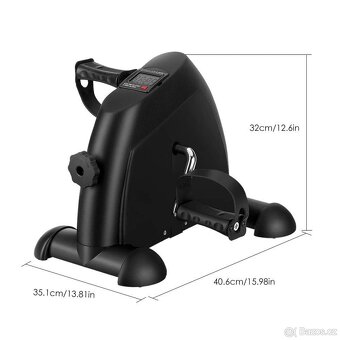 Nové mini fitness kolo AGM černé B07H3JX9CV - 3