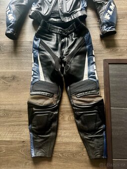 Dámská kožená motokombinéza FLM + možnost moto boty (vel. 38 - 3
