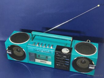 SANYO M 7755L - zelený -radiomagnetofon z 80" - 3