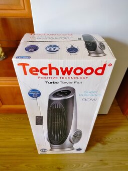 NOVÝ Sloupový ventilátor Techwood TVC-1000T + dálkové ovlád. - 3