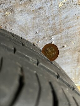 Prodám sadu alu kol et20 s letním pneu Continental - 3