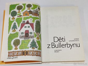 Dětská kniha Děti z Bullerbynu, Albatros 1991, pošta 69.- - 3