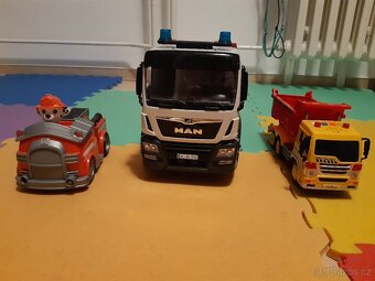 Auta MAN s tlapková patrola 3 ks - 3