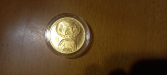 zlatá mince ČNB 5000Kč Hradec Králové,pb.k. - 3