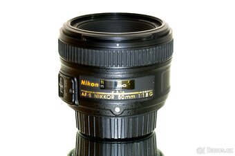 Nikon AF-S Nikkor 50mm 1:1,8 G + UV Kenko TOP STAV - 3
