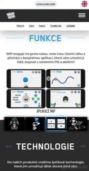 Robot WowWee MIP multifunkční autonomní - 3