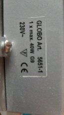 nástěnné světlo s vypínačem - 3