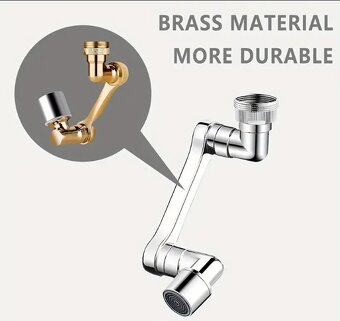 Vodovodní baterie- otočný kovový prodlužovací kohoutek - 3