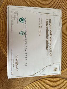 Luxusní povlak na polštář - 3