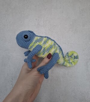Háčkovaný chameleon - 3