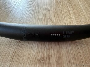 Řídítka a představec Bontrager Line 35mm, 750mm, 15mm - 3