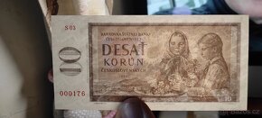 10 korun 1990 pamětní tisk nevydaný Vzácné - 3
