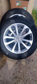 18" Alu kola Audi 235/60/18 letní 5.5mm - 3