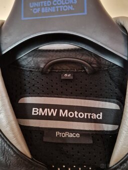 Originální kožená BMW kombinéza vel. 52 - 3