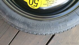 Dojezdové kolo MICHELIN T 105/70 R14 - 3