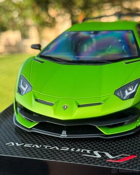 MR Collection - Lamborghini Aventador SVJ, Verde Alceo, 1:18 - 3