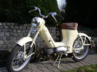 Koupím motocykl jawa 550 pařez v odstínu slonová kost - 3