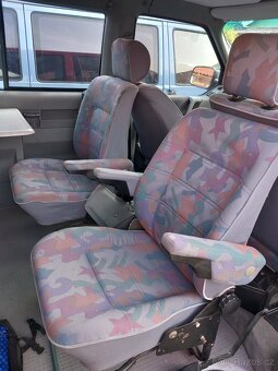 Vw t4 multivan caravelle transporter sedačky postel - 3
