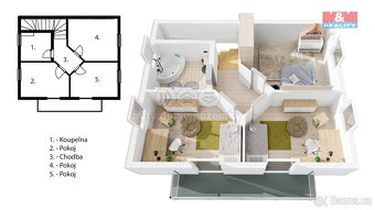 Prodej rodinného domu, 117 m², Rychnov nad Kněžnou - 3