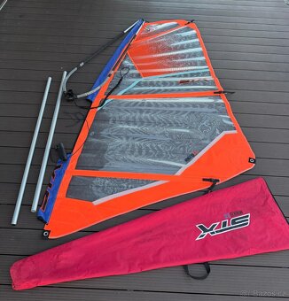 Dětský windsurfing komplet Starboard 112 l + 3m² STX plachta - 3
