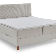 Boxspring postel MEMPHIS s úložným prostorem - 3