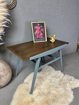 Starý svět, nový vibe – retro stolek ve fresh úpravě - 3