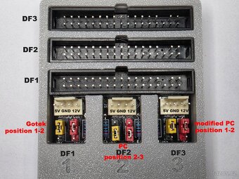 Adapter pro připojeni tří externich FDD nebo GOTEK mechanik - 3
