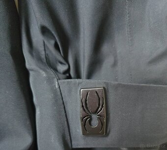 Pánská černá lyžařská bunda Spyder vel. XL - 3