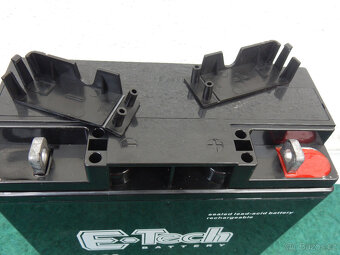 Baterie akumulátor do zahradního traktůrku E-tech 12V 20Ah - 3