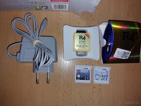 Nintendo 2DS XL + 3 hry + Emulační karta na free hry - 3