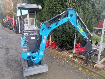 minibagr, pásový bagr, bagřík, rypadlo, malý bagr - 3