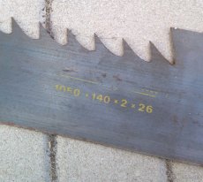 Katr, katrová strojní rámová pila + lišta 35mm - 3