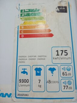 Prodám pračku Candy s horním plněním - 3