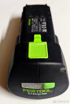Prodám akumulátor Festool BP 18 Li 3,1 Ergo I - 3