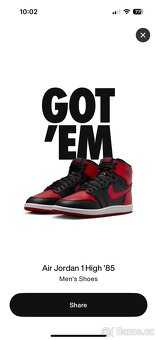 Nike Air Jordan 1 RETRO HIGH '85 OG "BRED (2025) - 3